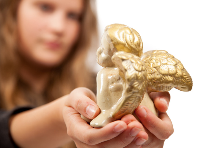 Ängel i hand