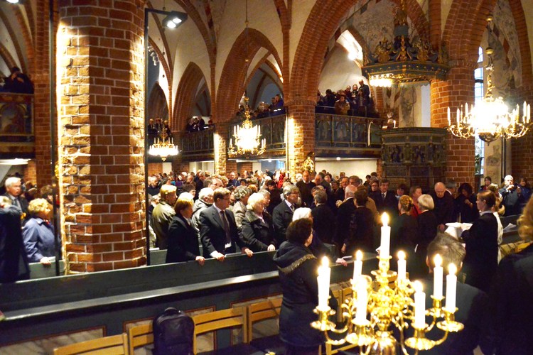 Högmässa i Pargas kyrka